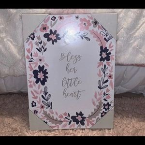 New “Bless her little heart” Wall Decor